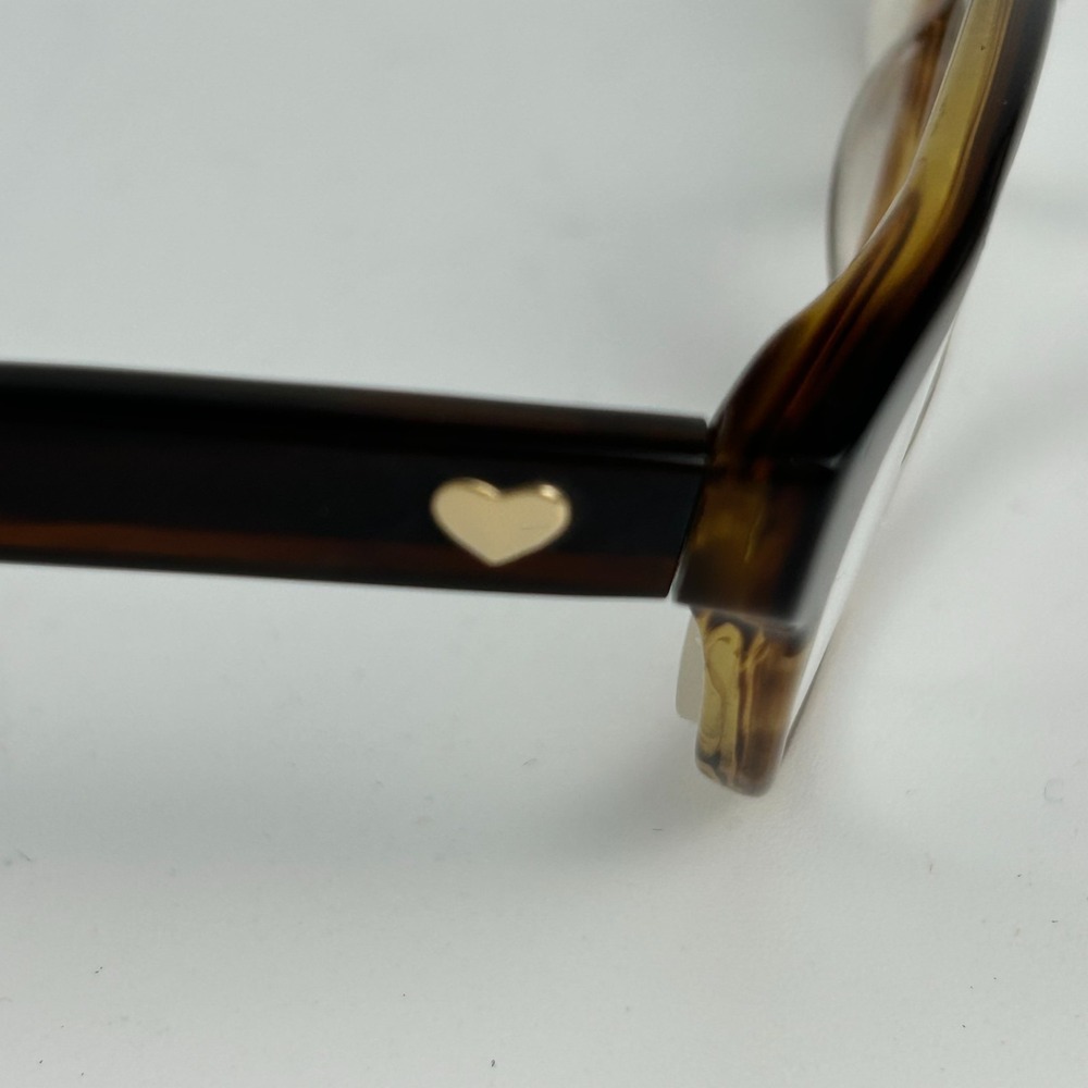 Juicy Couture JU 1010ES2 Women's Eyeglasses Frame Brown Plastic Full Rim 135‎ mm - Picture 6 of 10